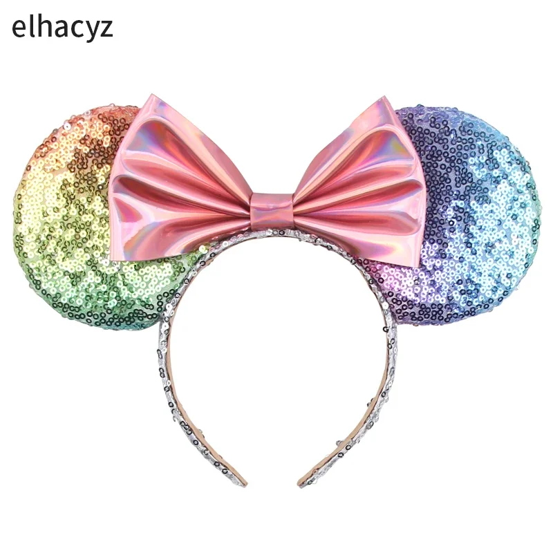 Disney große Größe klassische Punkt Bogen Minnie Maus Ohren niedlichen Stirnband Party Mädchen Haarband heißen Festival Disney Park Reise DIY Haar Geschenk