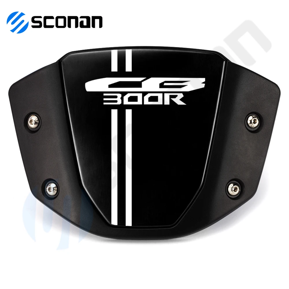 

Motorcycle Accessories Windshield WindScreen Front Screen Wind Deflector For Honda CB300R CB 300R 2018 2019 2020 2021 2022