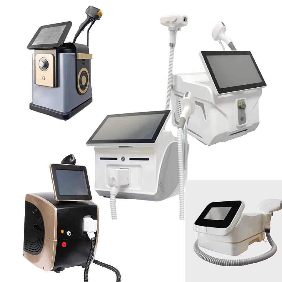 Professional 808nm Diode Laser Body Face Hair Removal Machine