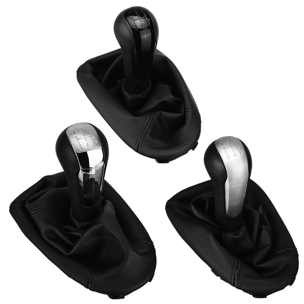 For Chevrolet Spark 2011 2013 2014 2015 2016 Car 5-Speed Gear Shift Knob Shifter Gearstick Lever with Gaiter Boot Cover