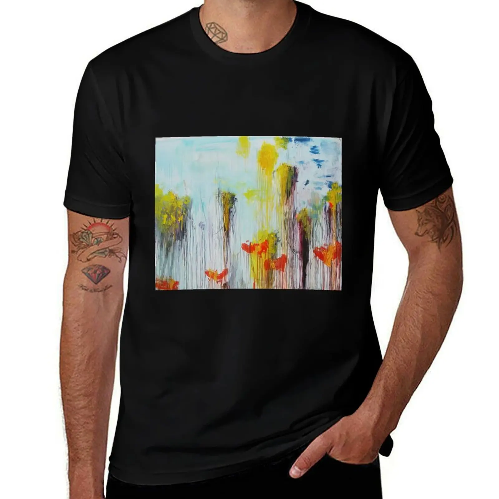 Cy Twombly - Lepanto, Part VII T-Shirt Urban Style Casual Short Sleeve Top T-Shirt
