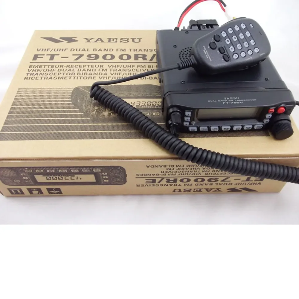 

YAESU FT-7900R 50W HIGH POWER Dual Band FM Transceiver 2Meter 70cmMobile Amateur Radio