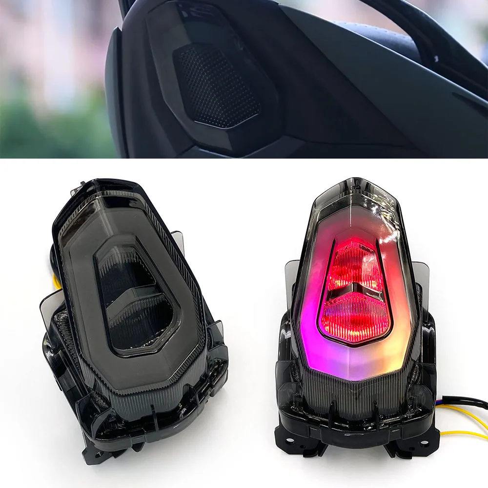 

Motorcycle LED Taillight Moto rear Brake Light Indicator Lamp for Yamaha Y16ZR LC135 FI V8