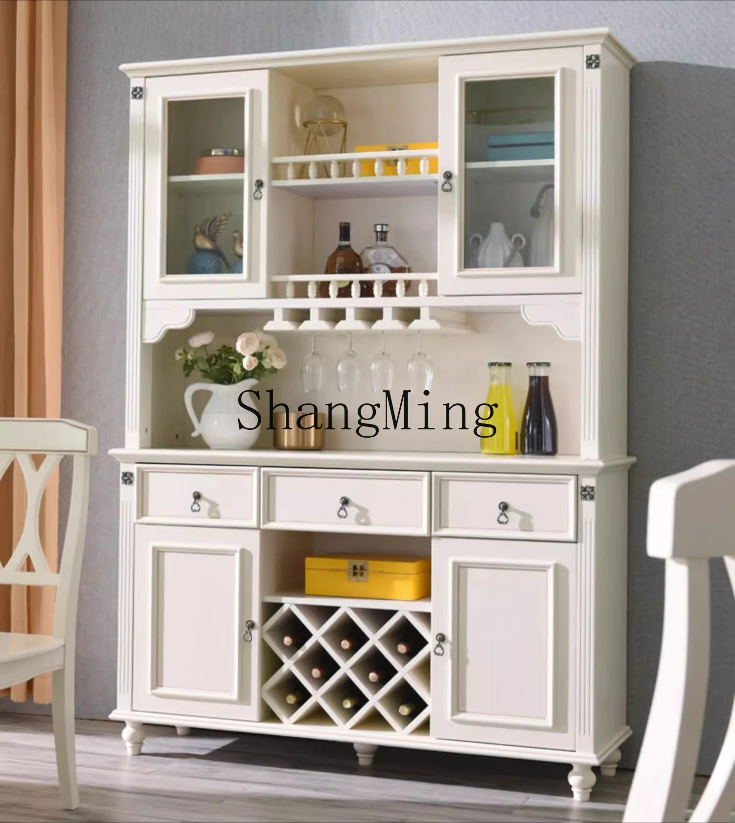 CL بسيط المطبخ خزانة مطعم الميكروويف خزانة الشاي النبيذ مجلس الوزراء