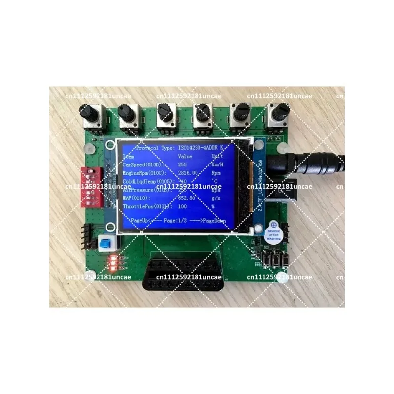 OBD Simulator ECU J1939 CAN Bus Tester ELM327 Diagnostic Tool for Automotive Development
