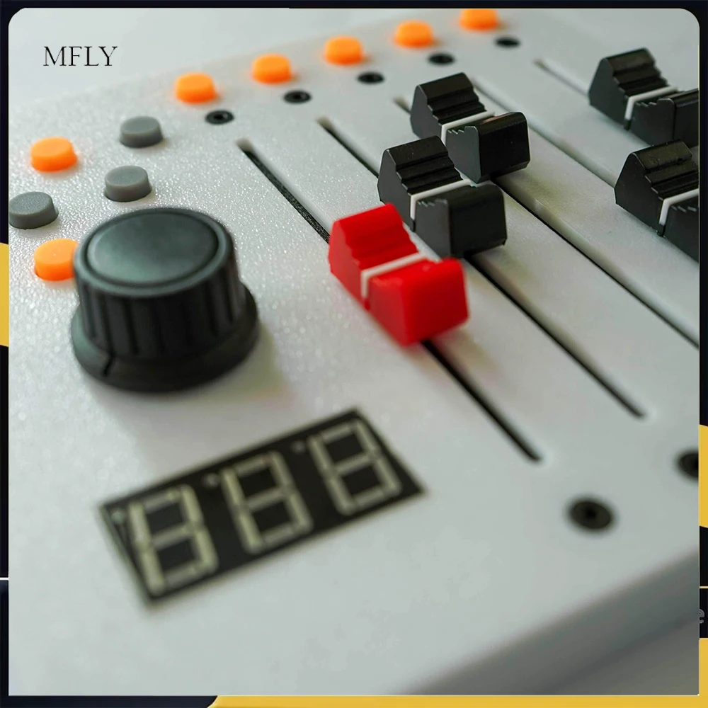 MIDI Controller with Transport Module for Live Streaming – Type-C 5-Channel Long Fader