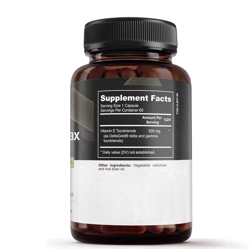 High Quality Carmine Yellow Tocotrienol Supplement Supports Liver, Immune, and Heart Health - Delta+Gamma Tocotrienol
