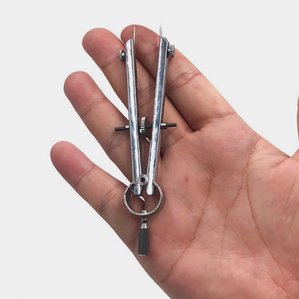 Kreis-Zeichenwerkzeug, Kompass für Studenten, Designer, Zeichenbedarf aus Edelstahl, Kompass für Studenten-Briefpapier