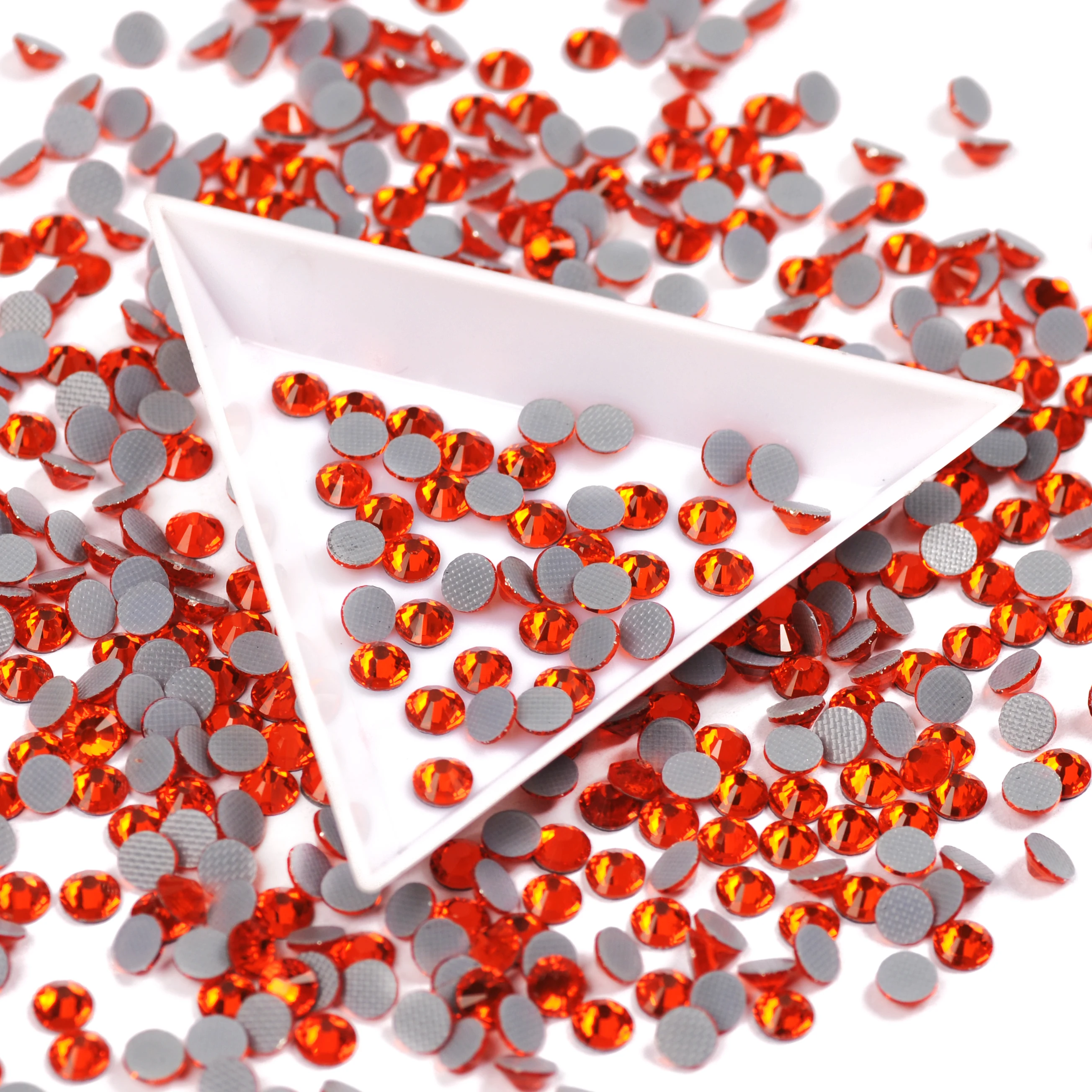 Neue Mesh-Kristalle in verschiedenen Farben, Hot-Fix-Strasssteine, Flachkristalle, Strass zum Aufbügeln, DIY-Deko für Kleidung und Handarbeiten. – Detail 8
