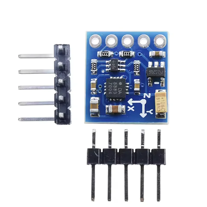 GY-271 QMC5883L Electronic Compass Module - Three-axis Magnetic Field Sensor