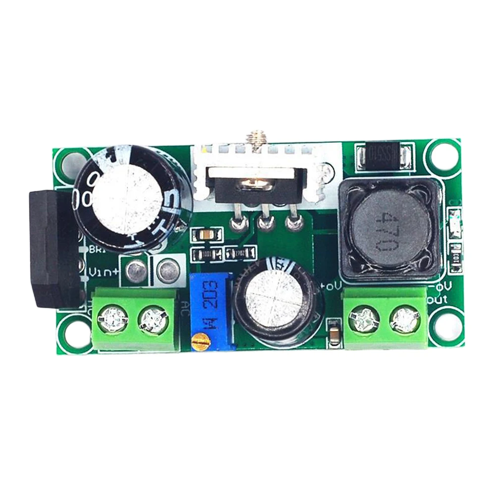 AC/DC To DC Step-Down Power Supply LM2596HV Power Module Adjustable AC 5V-30V DC 5V-50V Voltage Regulator Chip DIY Accessories