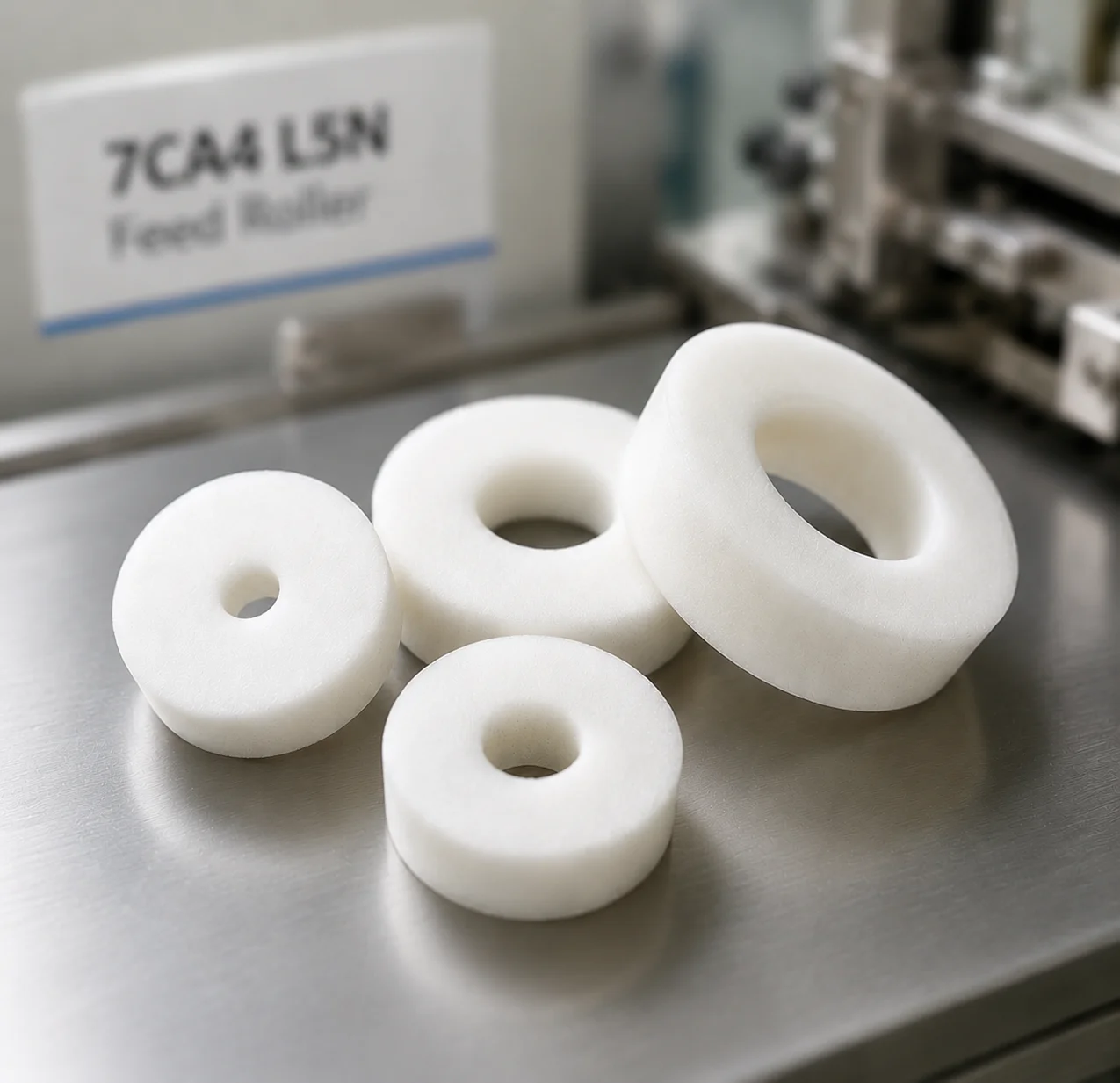 ZONESUN Cap screwing chuck Plastic bottle cap adoptor of capping machine silicone capping chuck Rotary Capping Machine 10-50mm