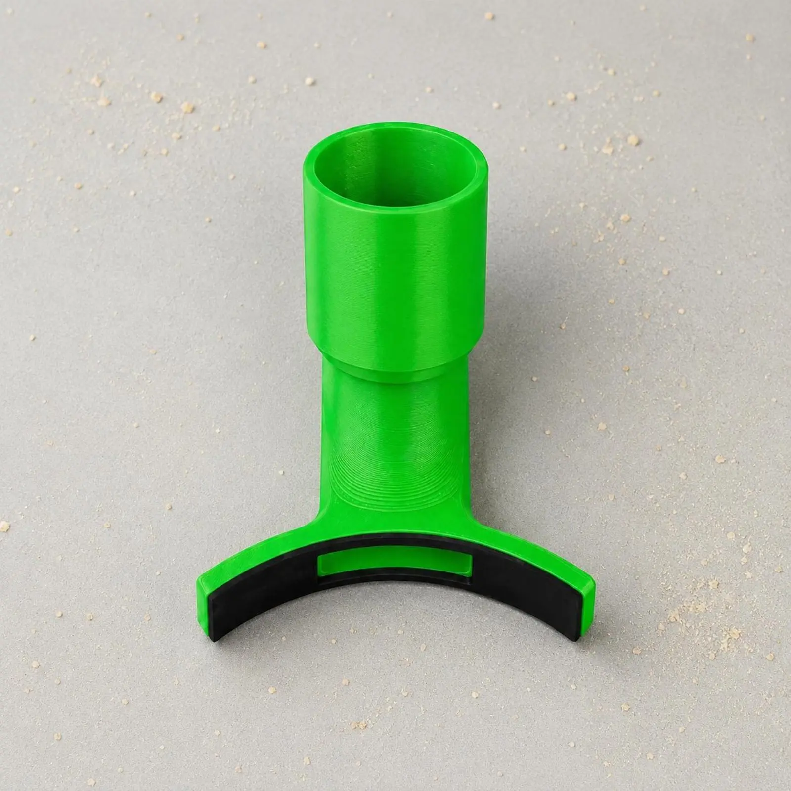 Cutting Machine Adapter Screw Mount Holes Vacuum Hose Adapter Dust Hose Fitting PETG Plastic Tool Accessory Wear-Resistant view 4