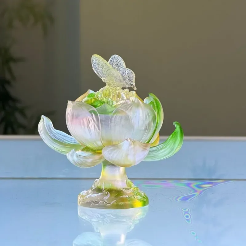 Vintage Glazed Twelve Flower God Tea Set Magnolia Series Ceramic Teapot Fair Cup Gaiwan Incense Burner Holder Traditional