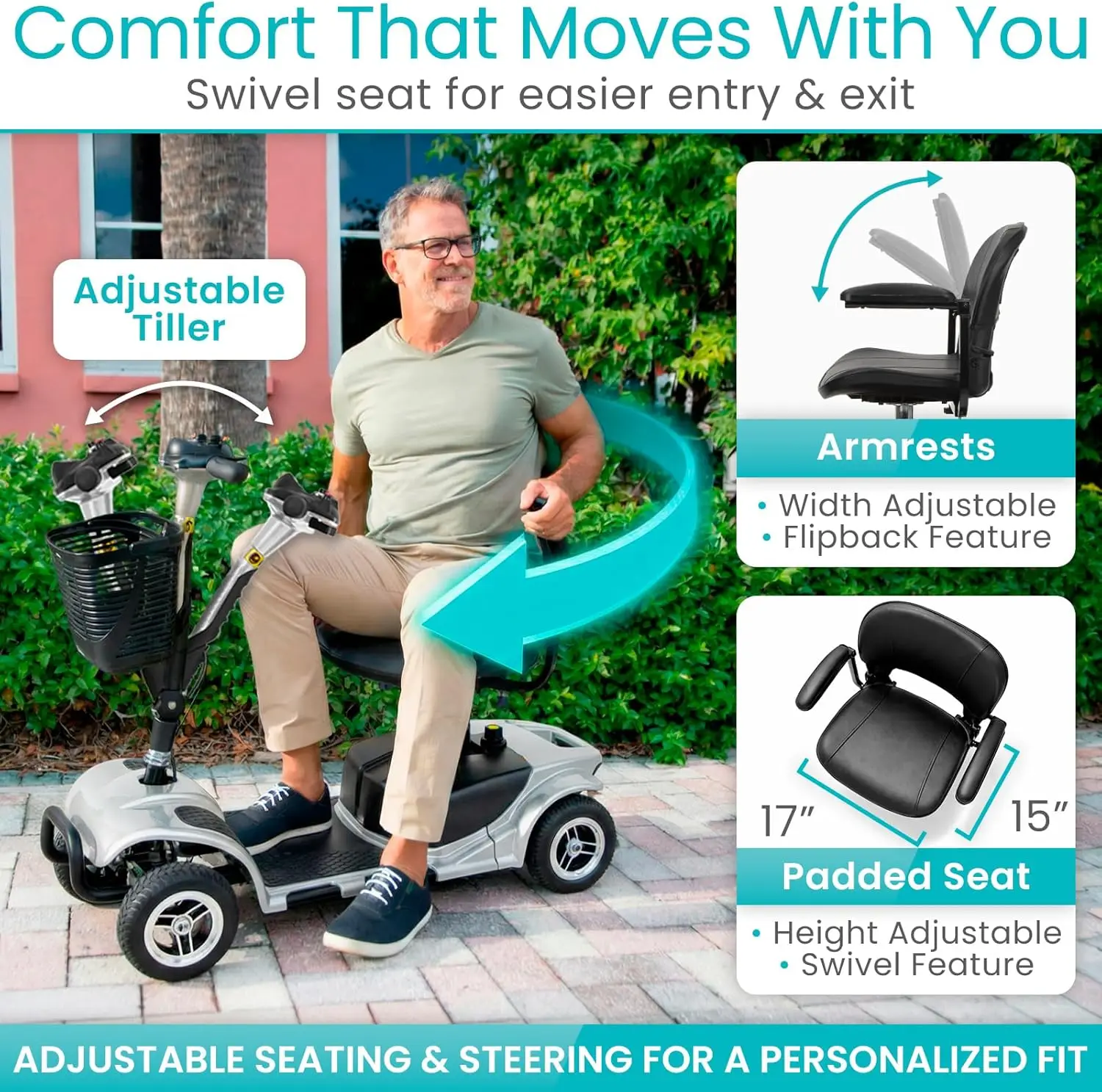 

Мощный компактный электрический скутер для путешествий и повседневного использования – увеличенный запас хода, зарядное устройство и удобство в использовании