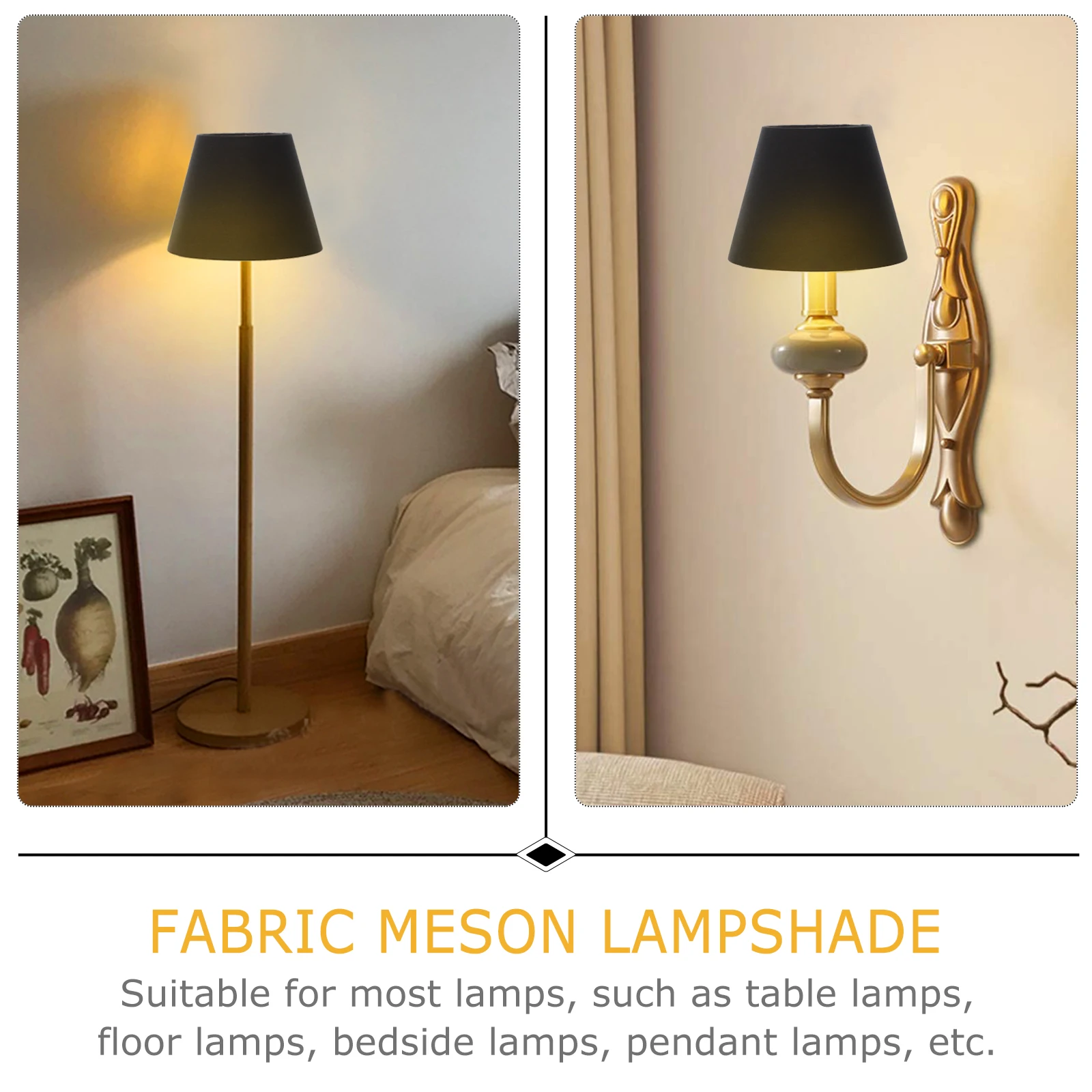 

E14 Fabric Gold Cloth Cover E14 Shade Cloth Cover Lamp Accessories Home Lamp Accessories Lighting Decor