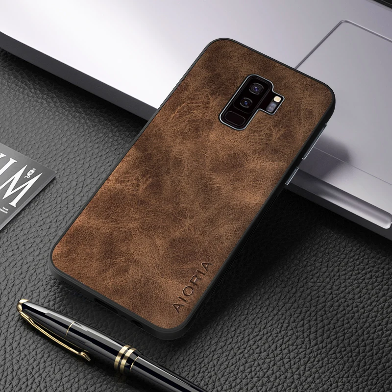 Case For Samsung Galaxy S9 S8 Plus Luxury PU Leather Skin Cover  For Samsung Galaxy S9+ Case