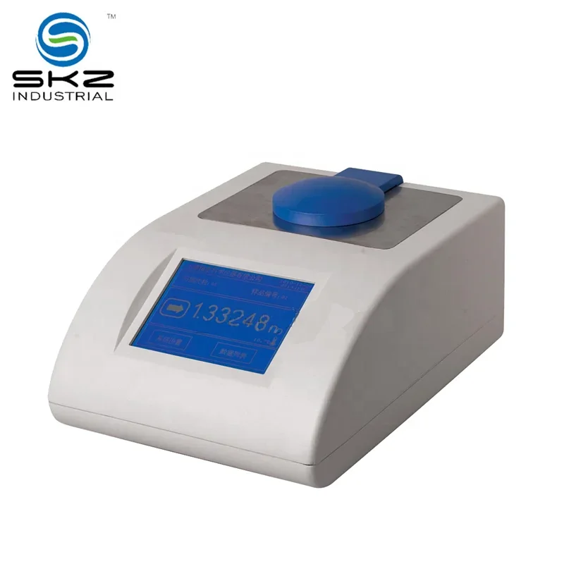 high quality LCD touch screen full automatic PC interface refractometer honey measuring optical apparatus