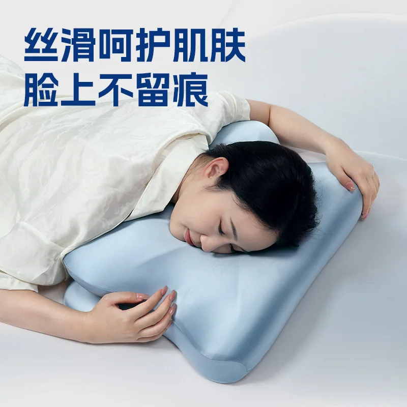 

Новый тип подушки с эффектом памяти и медленным восстановлением формы, изготовленной из специального хлопка, разработанной и протестированной известным университетом.