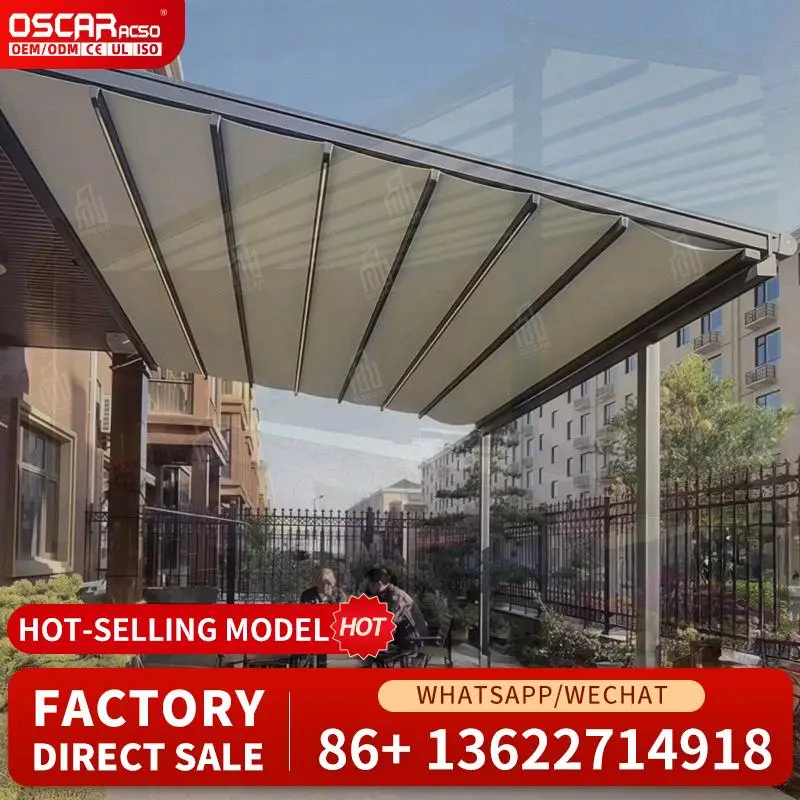 

Wholesale Outdoor Swimming Pool Waterproof Folding Motorized Retractable Canopy for Garden Patio Backyard Retractable Canopy Per