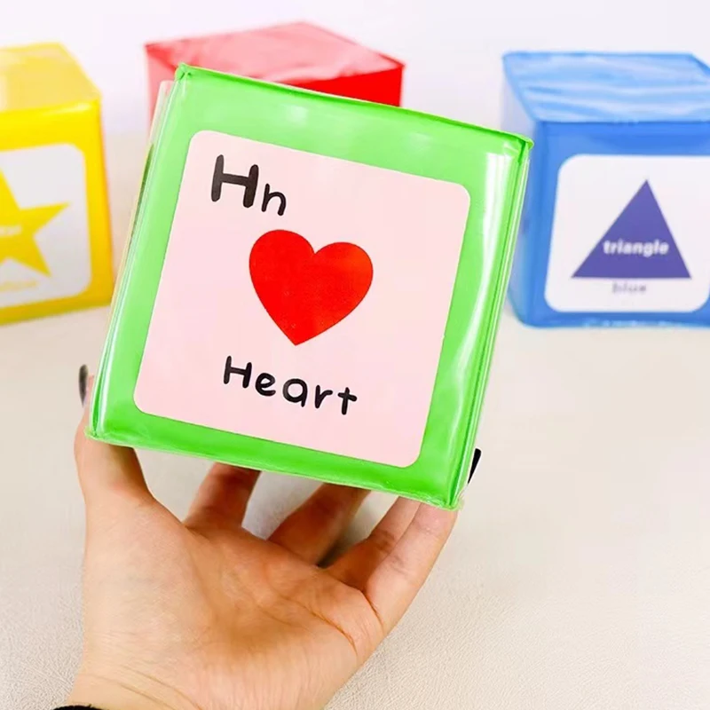 6-сторонние игральные кости для карточек, учебные пособия для раннего образования, грамотность, классные интерактивные игры для учителей