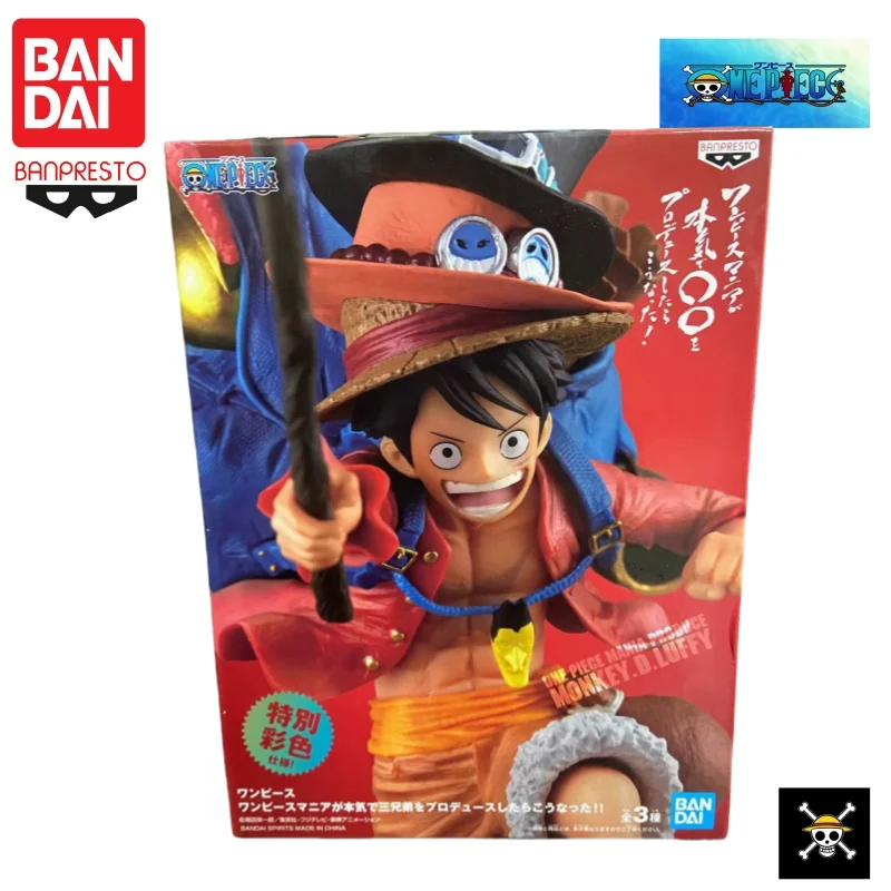 

Bandai оригинал в наличии Banpresto Dragon Ball аниме персонажи Monkey D Luffy фигурка гаражная модель куклы совершенно новая в штучной упаковке