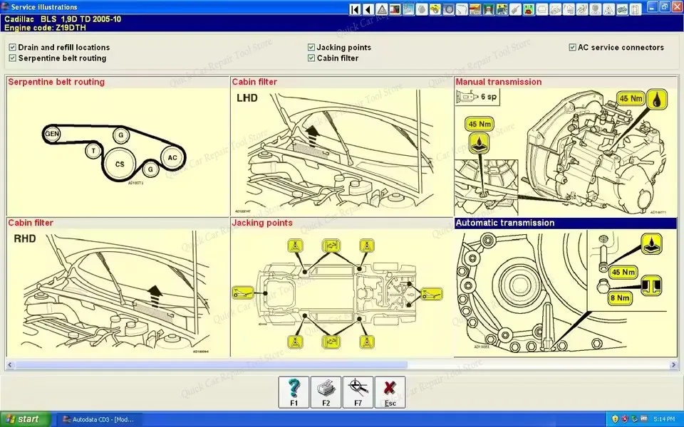 Newest version Auto data 3.45 auto repair software Auto--data 3.45 Virtual system easy install car software update to 2014 year