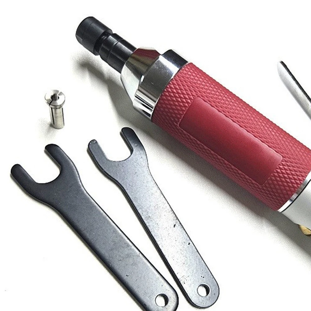 Sturdy Metal Pneumatic Die Grinder with Rubberized Grip for Vibration Reduction and Operator Fatigue Minimization