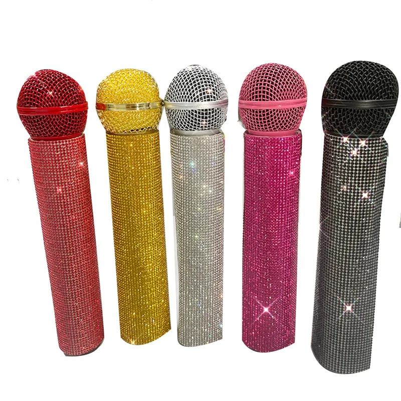 Leading-Mic Handle Cover Mic Handle Sleeve For Party&TV Show,For Most Wireless Microphones Multicolor
