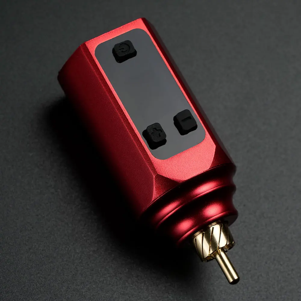 New Rainbow Tattoo Machine Power Supply Accessories Tattoo Wireless Power 1500mAh Battery Capacity Type-c Charging Interface