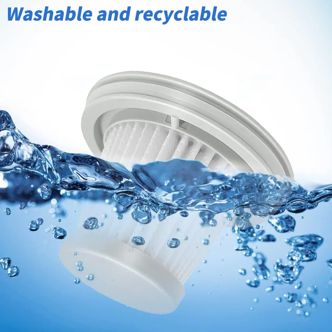 For Xiaomi Mijia Handy Vacuum Cleaner SSXCQ01XY H13 Hepa Filter Parts Home Car Mini Wireless Replacement Filter Accessories