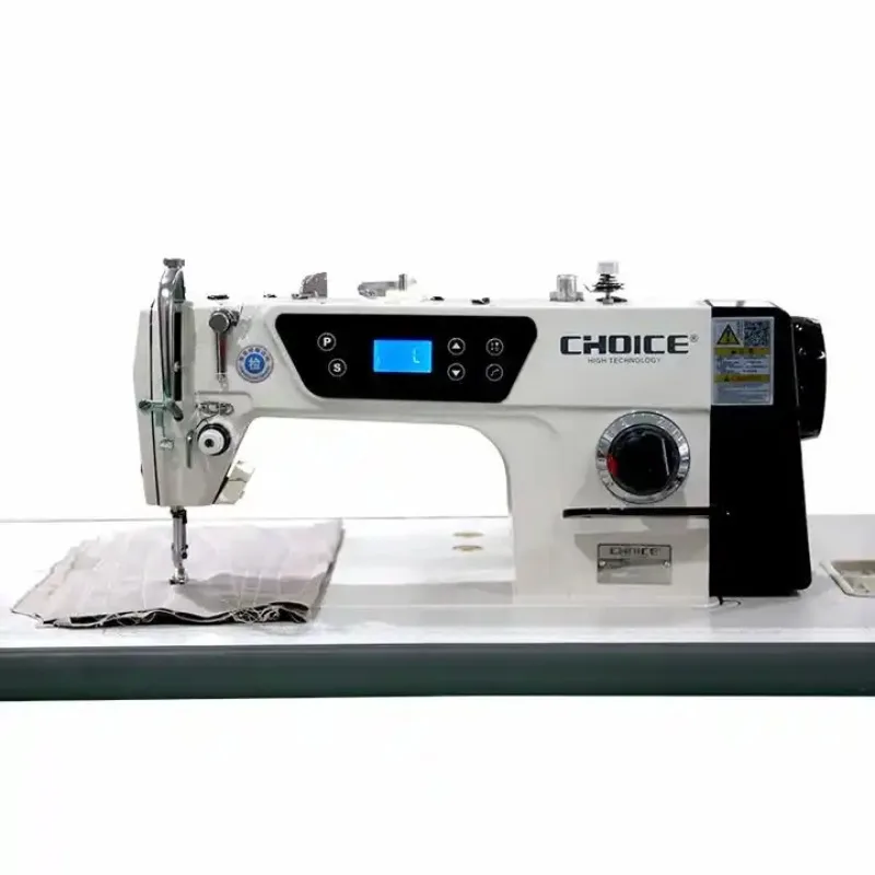 GC8800D Direct Drive Lockstitch Sewing Machine Industrial Single Needle Automatic Button Screen 220V Woven Fabric