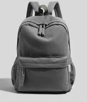Sac à dos personnalisé 2025 – Cartable souple avec bretelles, grande capacité, nom unique brodé, en velours côtelé, design spécial 5