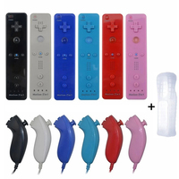 Remote Control For Nintendo Wii Console Wireless Gamepad Controller Nunchuck Remote Control Joystick Joypad Optional Motion Plus