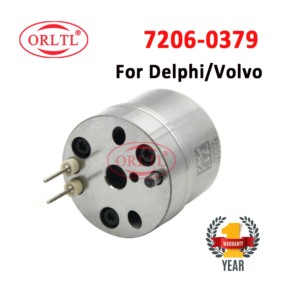 ORLTL Control Vlave 7206-0379 Solenoid Valve 72060379 for Delphi Volvo Car 20430583 20440388 20363748 20500620 20544186 20544184