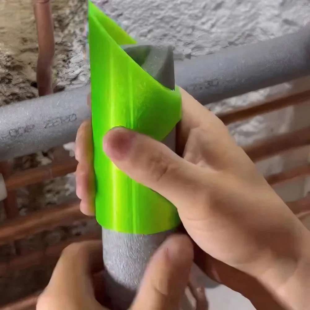 Ferramenta de corte de tubo de espuma, 3 peças, guia de corte de isolamento de tubo de espuma, braçadeira de isolamento de 15mm 22mm 28mm adequada para isolamento de tubulação