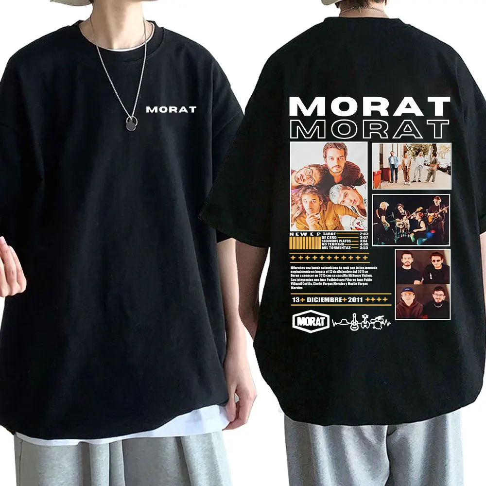 Morat Band Graphic T-shirts Men Women Clothing Fashion Oversized T Shirts Cotton Casual Loose Short Sleeve T-shirt Streetwear