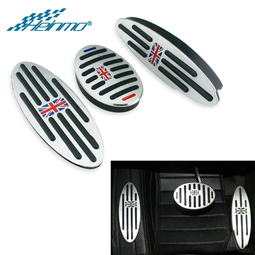 Auto Footrest Pedal Cover For MINI Cooper Countryman Accessories F60 R60 Clubman F54 R55 One R50 R53 R61 F55 F56 Automatic Gear