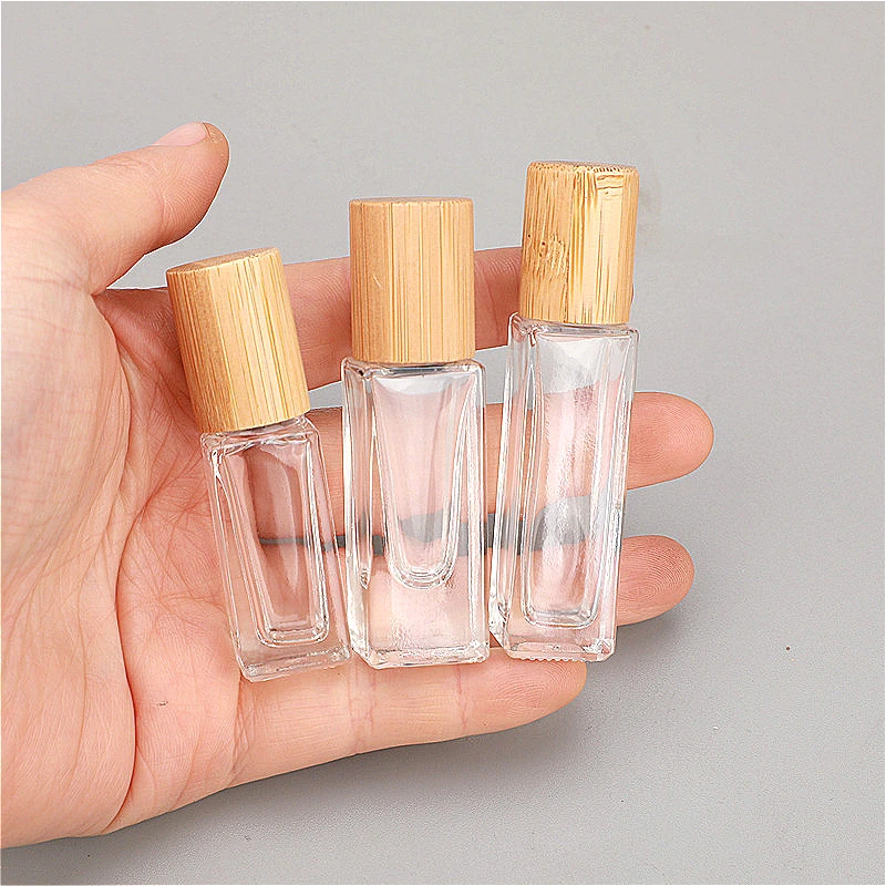 Botella de aceite vacía de Perfume de 20-5ml, rollo inoxidable en bola, botella de Perfume para aromaterapia, botella con rodillo de aceite, contenedor de líquidos recargable