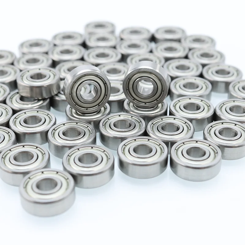 10 stks Kleine Mini Lagers 4x7x2.5 5x8x2 5x10x4 6x10x3 8x22x7 voor Fiets RC Auto Speelgoed 3D Printer Beugel 608zz Miniatuur Kogellager