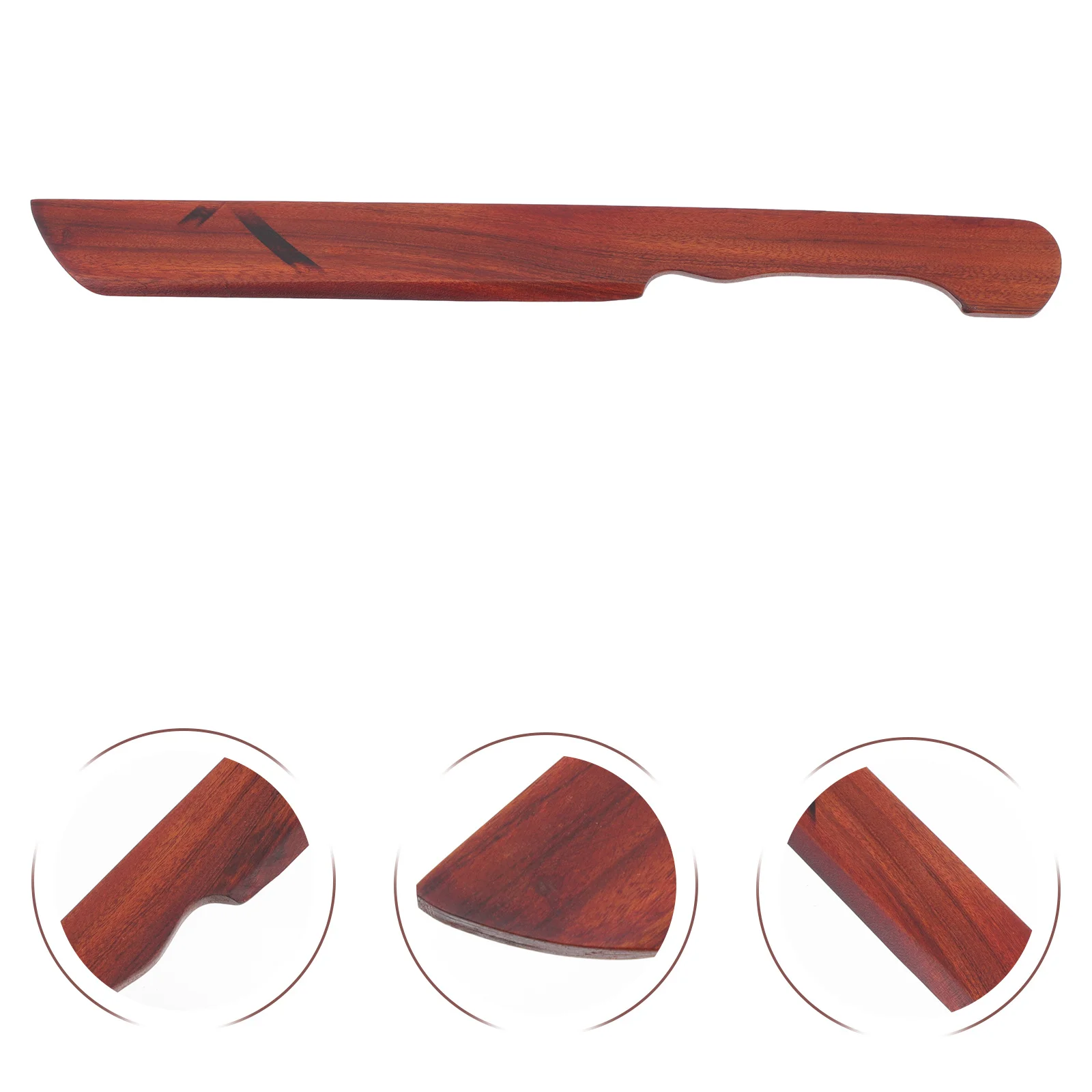 1 قطعة خشب الصندل الأحمر شوان الة قطع الورق أداة القرطاسية الخشبية فتاحة المغلف المحمولة ورقة قطع أداة الخشب المغلف فتاحة
