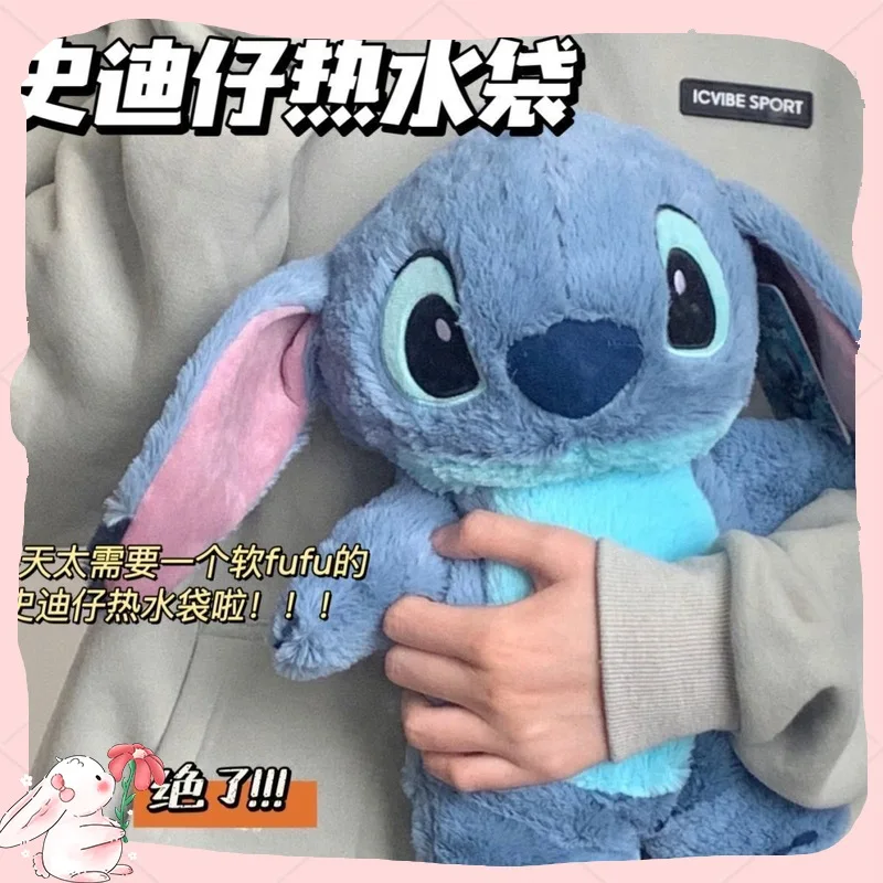 

Взрывы, мультяшная стежка, клубничный медведь, сумка для горячей воды для девочек, наполненная водой, утолщенная, толстая, ПВХ, сумка для горячей воды, Рождественский подарок