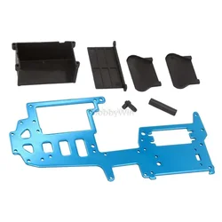 HSP part 102002 Alum Radio Try Battery Holder Upgrade 02115 for HiMOTO Hispeed 1/10 RC Nitro Car 94101 94105 94108 94109 94110