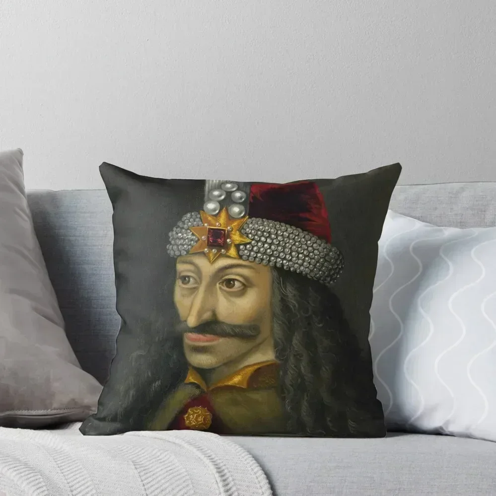 Vlad the Impaler Portrait Throw Pillow Christmas Pillow Cases Luxury Pillow Cover Christmas Covers For Cushions