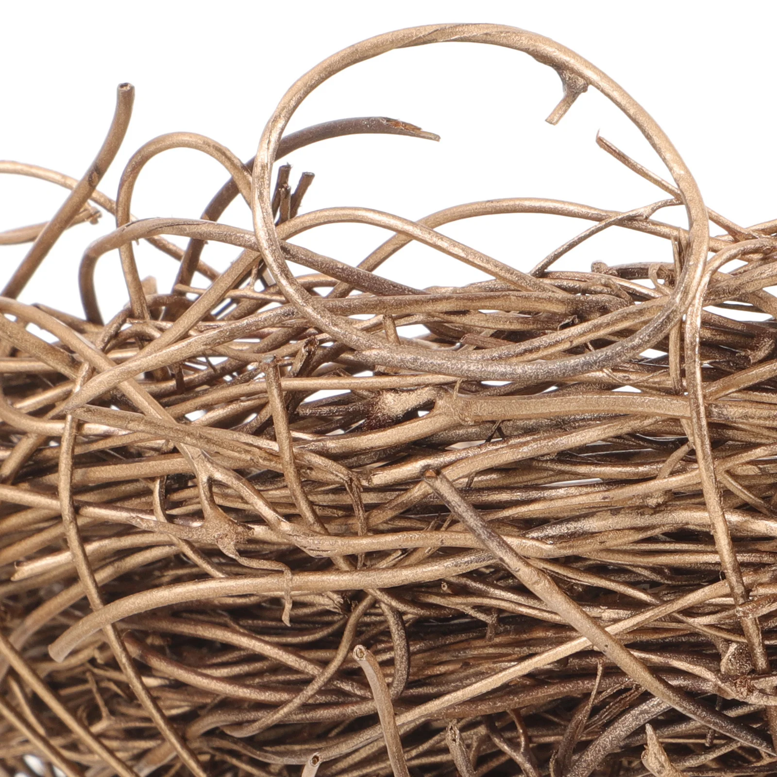 

1pcs Faux Rattan Bird Nest Decor For Home Party Wedding Easter Spring Decoration Artificial Nest Weaving Diy Eggs Prop