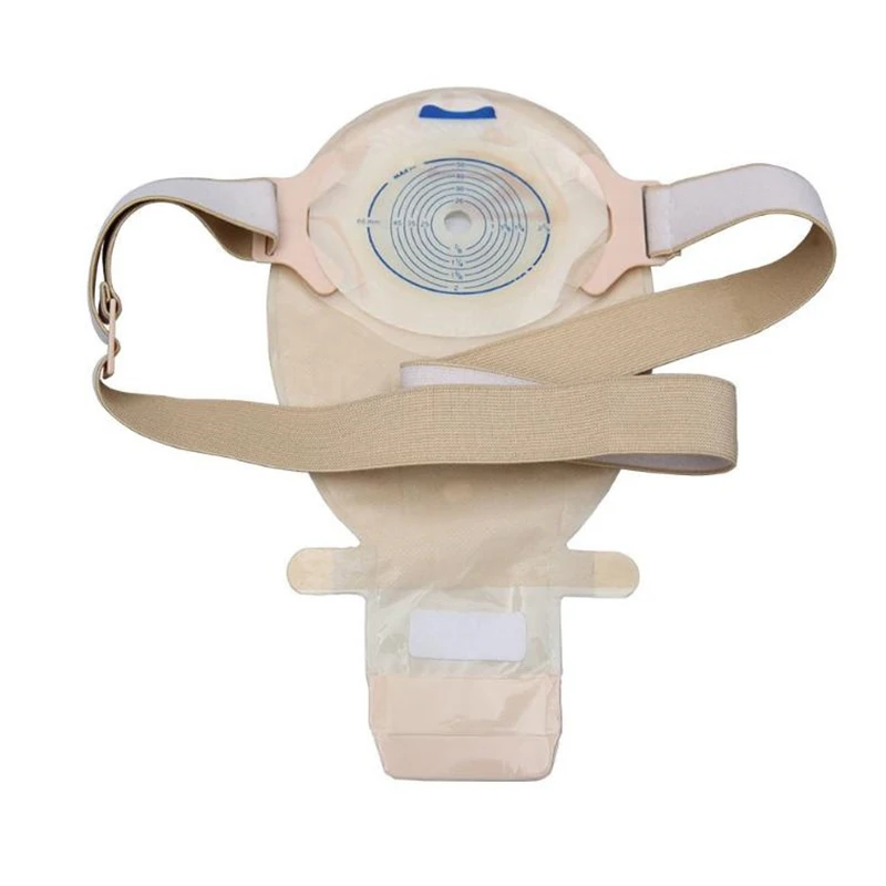 

1 Pcs Adjustable Stoma Reinforcement Belt Fix Colostomy Bag For Sports Elastic Waist Belt