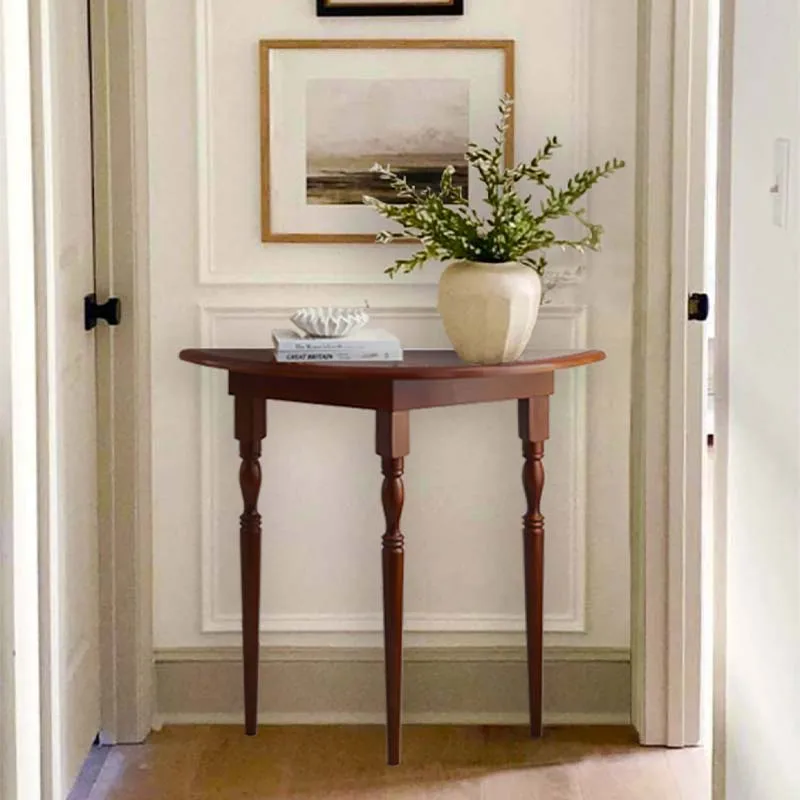 

Corner Slim Console Tables Space Saving Simple Minimalist Rustic Console Table Trendy Glamour Meuble Salon Furniture Living Room