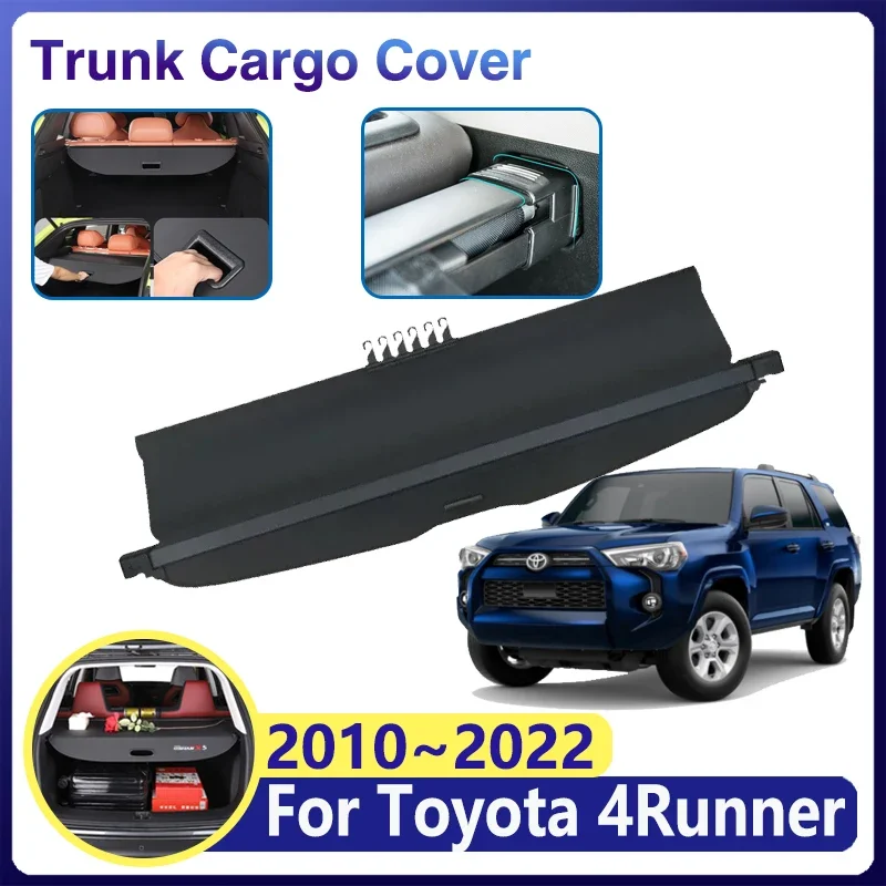 

Car Trunk Cargo Cover for Toyota 4Runner 2010~2022 2021 N280 Luggage Storage Curtain RearTray Screen Security Shades Accessories