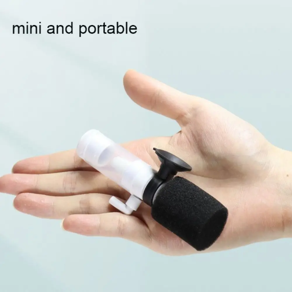 Ultra-quiet Multi Layer Media Filter Suction Cups Plastic Aquarium Pneumatic Filter Mini Internal Purifier