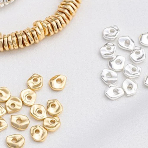 

Медь 14-каратного золота, цвет, нерегулярная маленькая сломанная золотая прокладка, сломанное золото, сломанная серебряная прокладка из бисера, сделай сам, ювелирные аксессуары из бисера